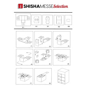 ShishaMesse Selection Display Set 1 - Thekendisplay