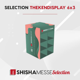 ShishaMesse Selection Theken Display - BUNT 6X3  nicht...