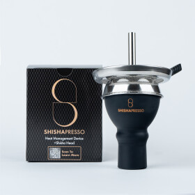 Shishapresso - Silikonkopf mit Kaminaufsatz