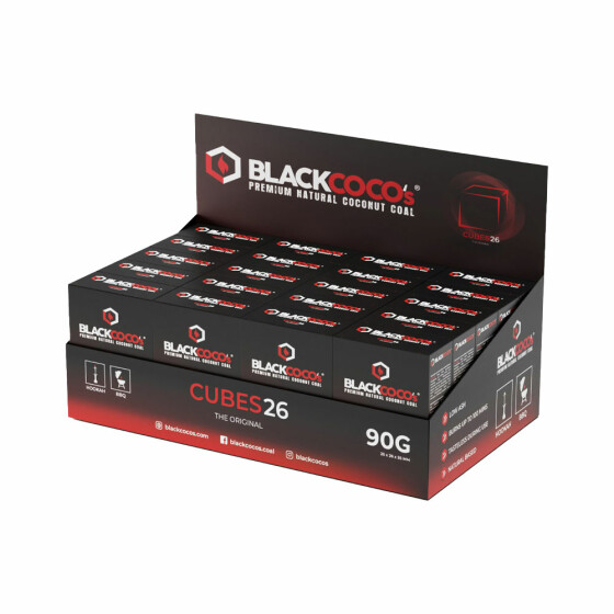 Blackcocos - 6er Pack- 90g Display - P13 Selection by ShishaMesse, 1,