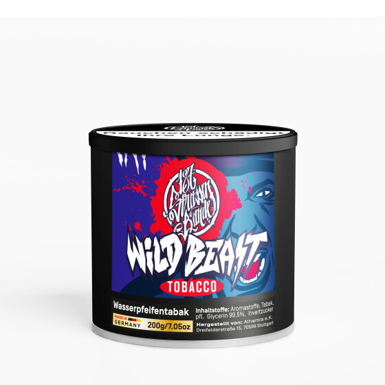 187 Tobacco - Wild Beast- 200g - 26,90&euro; - T&amp;T