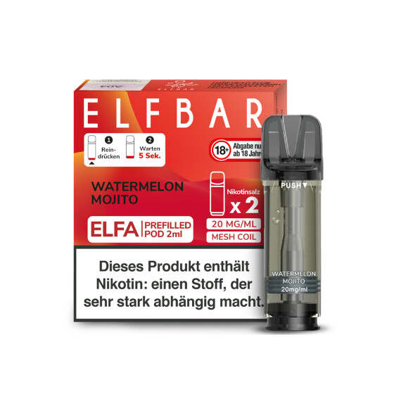 ELFBAR Elfa Pod - Watermelon Mojito