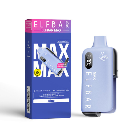 Elf Bar Max Akku - Blue - 650mAh