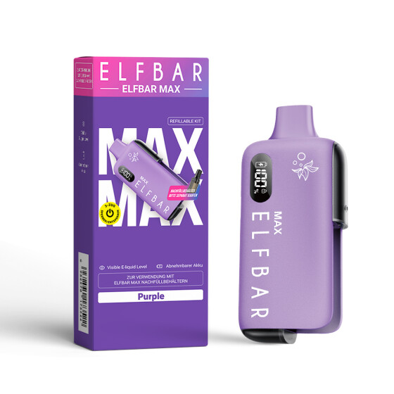 Elf Bar Max Akku - Purple - 650mAh