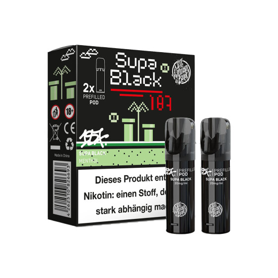187 - Pod - 2er Pack - SUPA BLACK