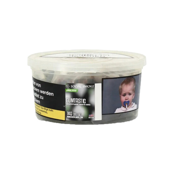 Social Smoke - Gumtastic - 1Kg -T&amp;T
