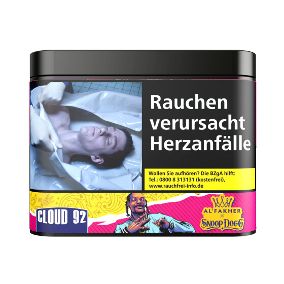 Al Fakher x Snoop Dogg - Cloud 92 -27,90&euro; - 180g- T&amp;T