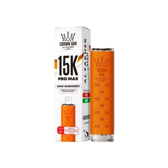 Al Fakher - Pro Max 15K Basisger&auml;t - Orange