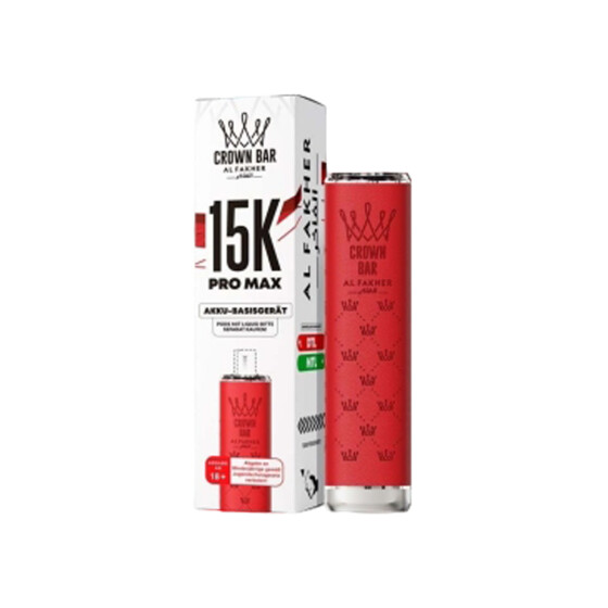 Al Fakher - Pro Max 15K Basisger&auml;t - Red