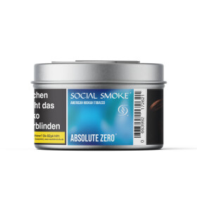 Social Smoke - Absolute Zero - 200g - 29,90&euro; -T&amp;T
