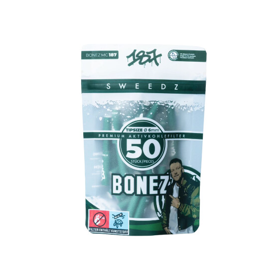 Bonez MC &ndash; 187 Sweedz Aktivkohlefilter 6mm