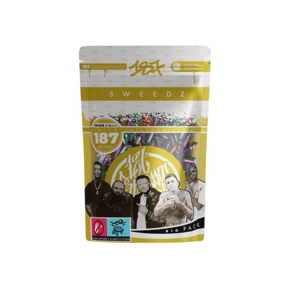 Crew Pack &ndash; 187 Sweedz Aktivkohlefilter 6mm